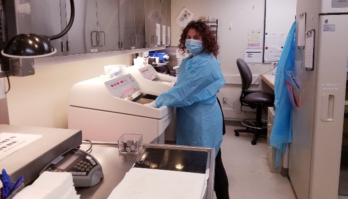 Pathology Frozen Section Room