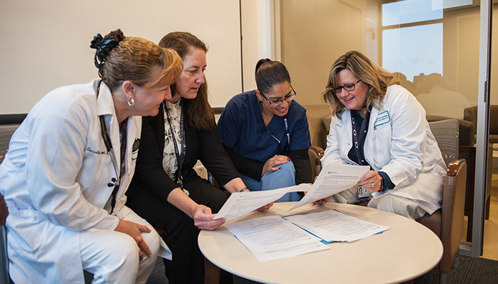 Coordinated and integrated care teams review each patient&rsquo;s care plan.